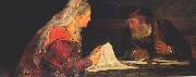 Aert de Gelder Esther and Mordechai writing china oil painting artist